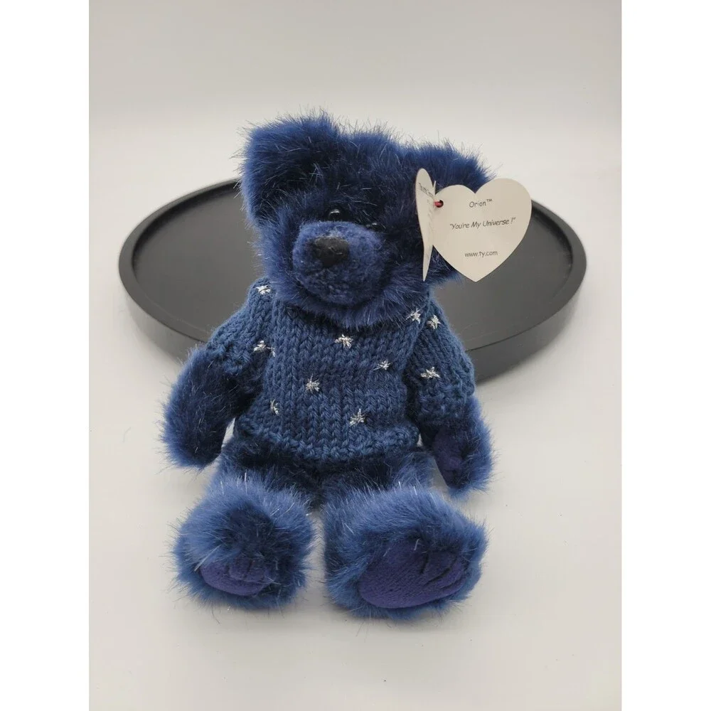 Vintage Ty 1993 Orion the Bear Attic Treasures Teddy Bear Jointed Plush Stuffed